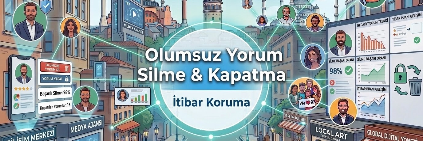 Olumsuz Yorum Silme & Kapatma